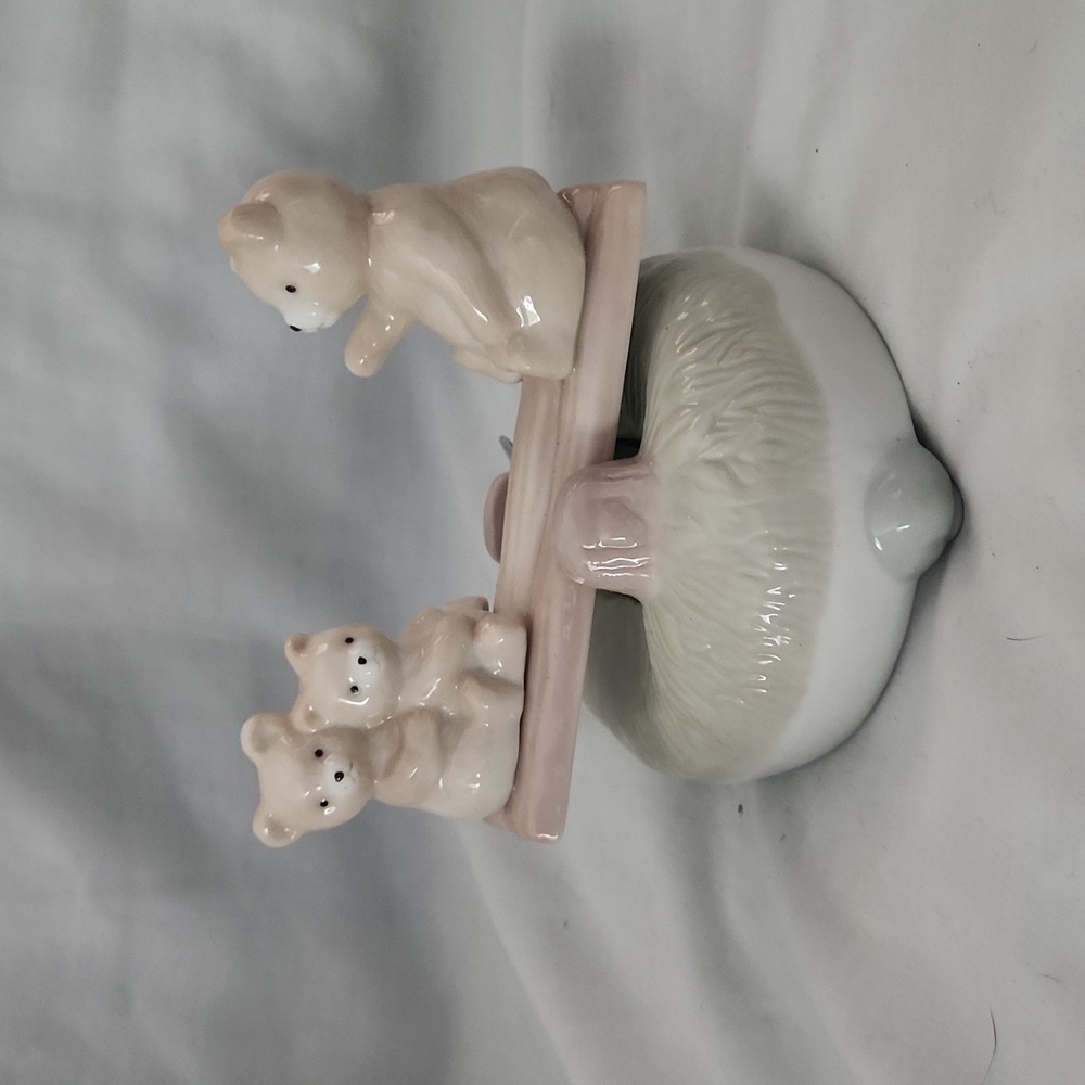 Far Horizons musical ceramic seesaw with bears